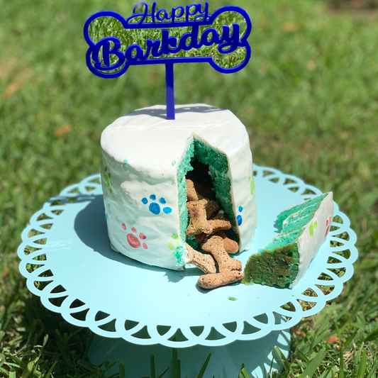 Happy Barkday | Cake Topper